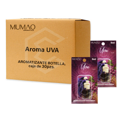 30 Aromatizante Colgante Botella 8ml Auto Casa Ambient Mumao