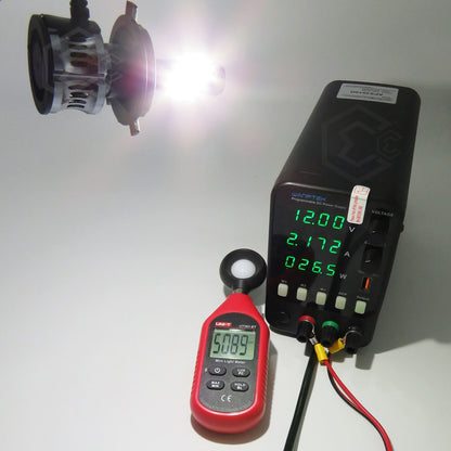 Kit Focos H7 Led Cob 10 Caras Cn Ventilador Alta O Baja 360° H7