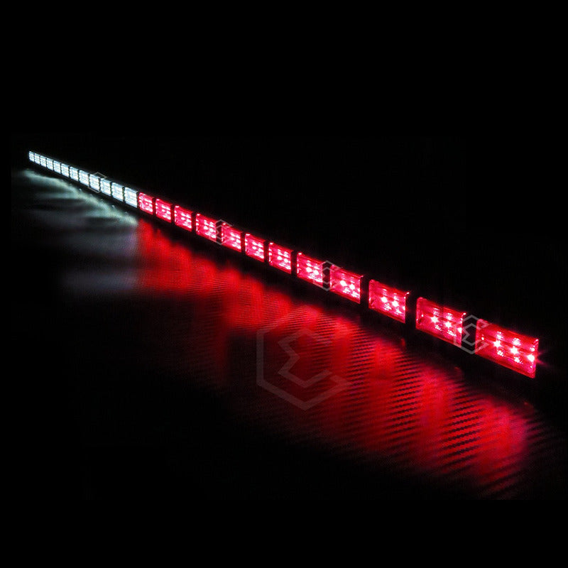 Barra 432 Led 19 Funciones 24 Módulos Bicolor Estrobo 12-24v