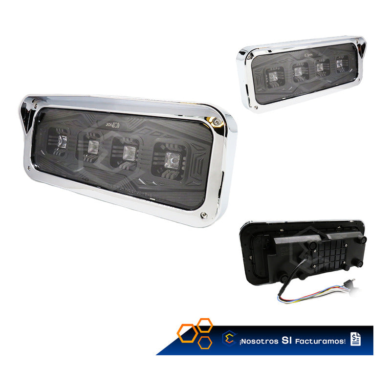 Par Faros Unidad Kenworth T800 T600 Peterbilt Freightliner Ambos Lados