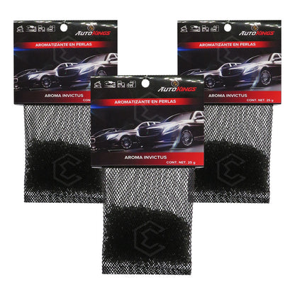 3 Aromatizante Para Auto Desodorante Perla Casa Oficina 25gr