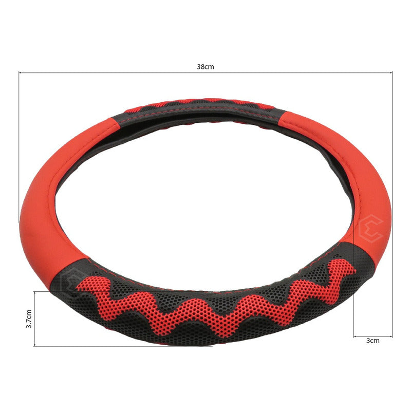 Funda Cubre Volante Con Textura Para Masaje Con Silicón 38cm