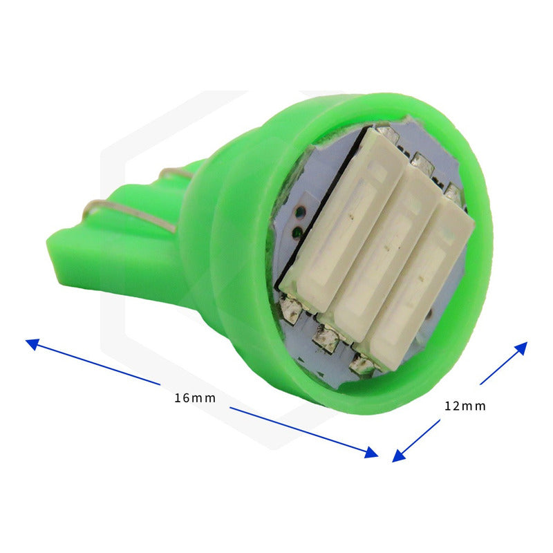 Kit 5 Par De Focos De Pellizco 3 Leds Grande Super Potente