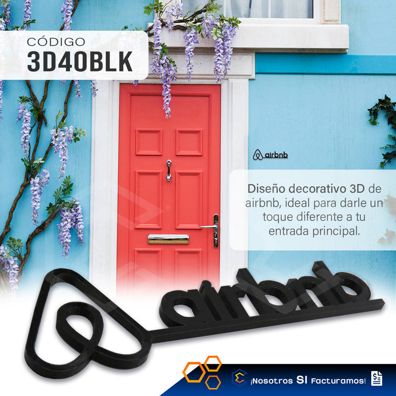5 Letreros Airbnb Ideal Para Anfitriones Viajes Impreso 3d