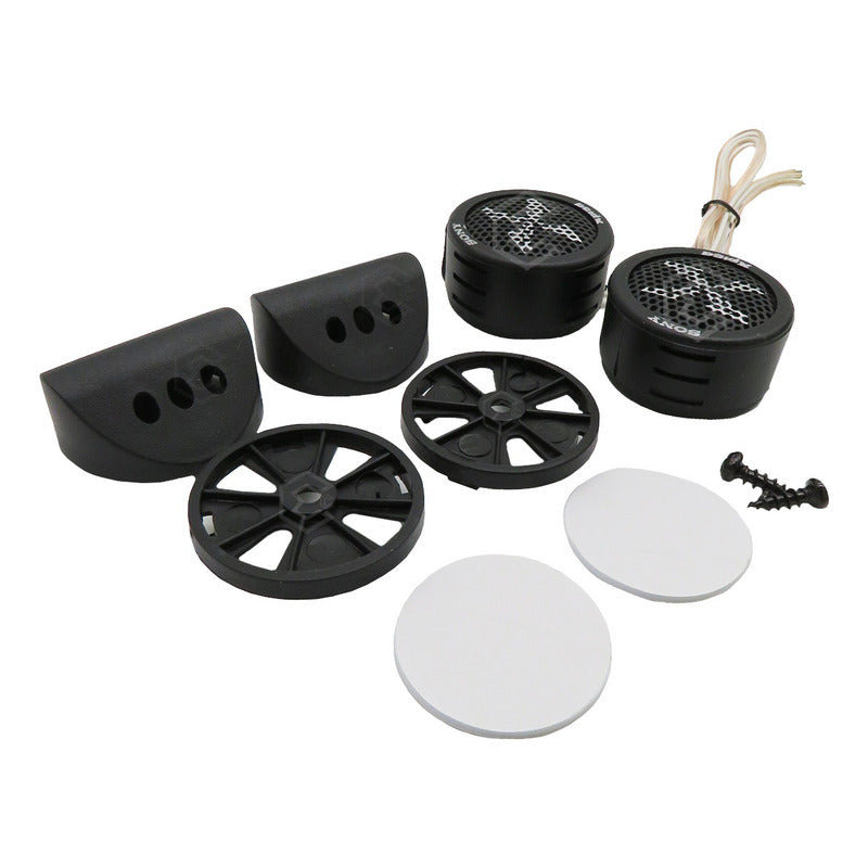 10 Pares Tweeters Chico Varias Marcas Bocina Negro 6000watts
