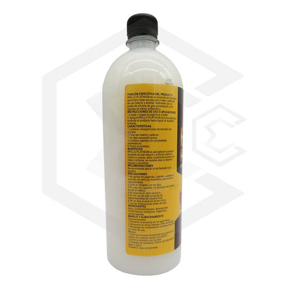 Brillo Platinum Tablero Y Llantas Con Silicona No Grasoso 1l Blanco