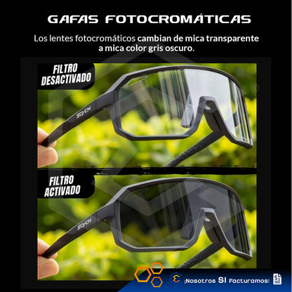 Lentes Gafas Fotocromáticas Deportivas Con Proteccion Uv400