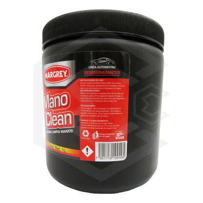 2 Mano Clean 1l Crema Quta Grasa Limpiadora De Manos Margrey