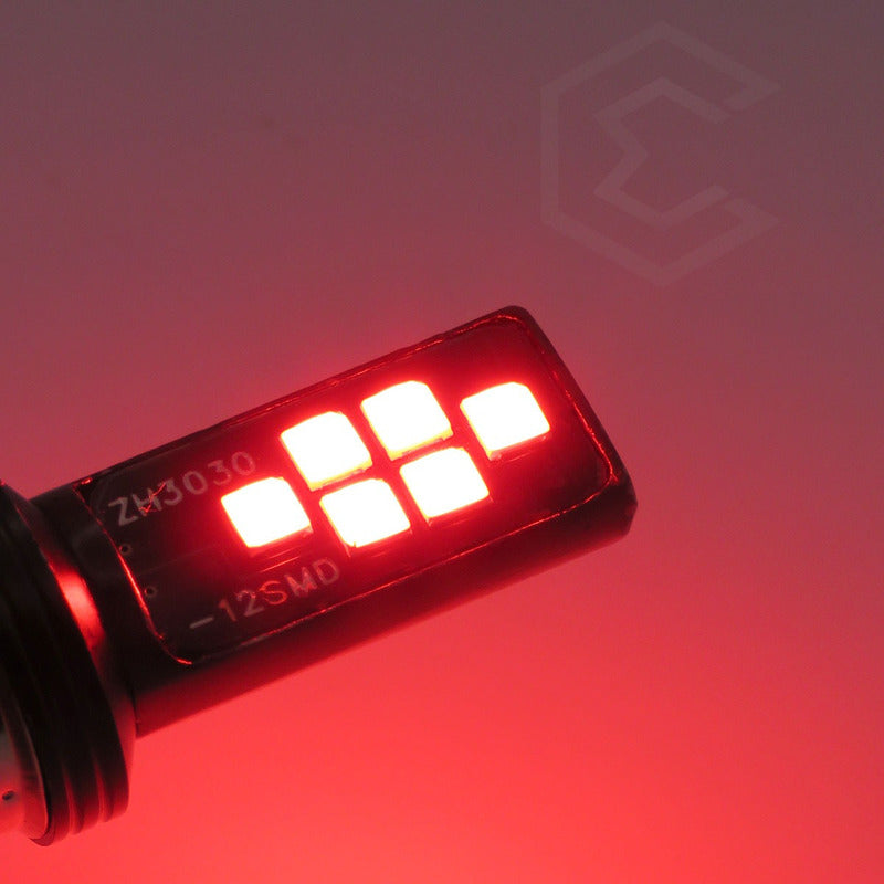 2 Focos 12 Led Canbus Cuarto Stop 12-24v 1156 57 3157  7507