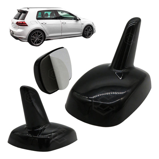 Antena Toldo Adorno Decorativo Universal Tipo Mercedes Negro Negro