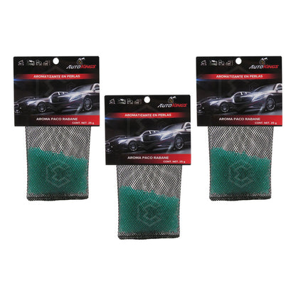 3 Aromatizante Para Auto Desodorante Perla Casa Oficina 25gr