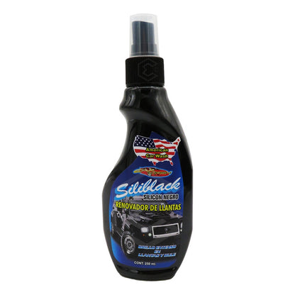 5 Renueva Y Protege Llantas Hules Plásticos Molduras 250ml Negro