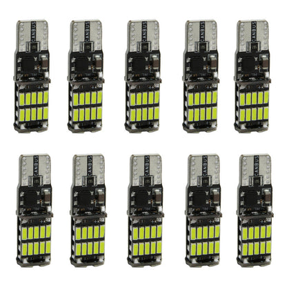 Kit 10 Focos De Pellizco 26 Led Canbus Smd Super Potente 12v