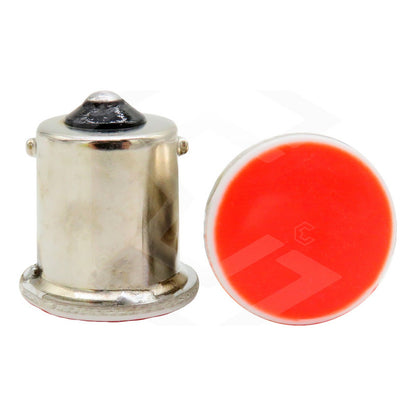 10 Focos 1156 1157 Led Cob Cuarto Stop Direccional Reversa