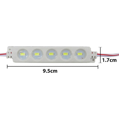 10 Modulos De 5 Leds 5630 Hiper Led Ip65 Contra Agua Color