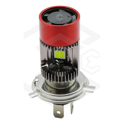 Foco Moto H4 12 Leds Csp Ba20d Con Ventilador 9000lm Realest