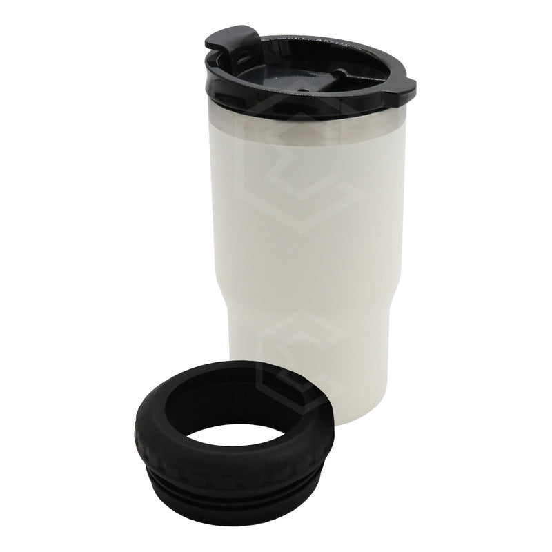 Termo Porta Latas Personalizado Nombre O Logo Láser 420ml
