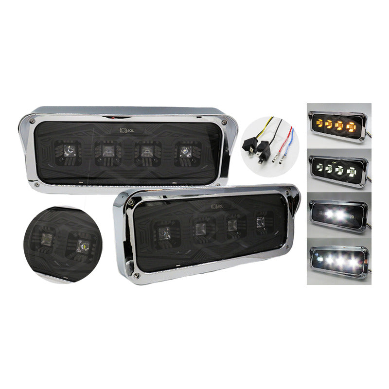 Par Faros Unidad Kenworth T800 T600 Peterbilt Freightliner Ambos Lados