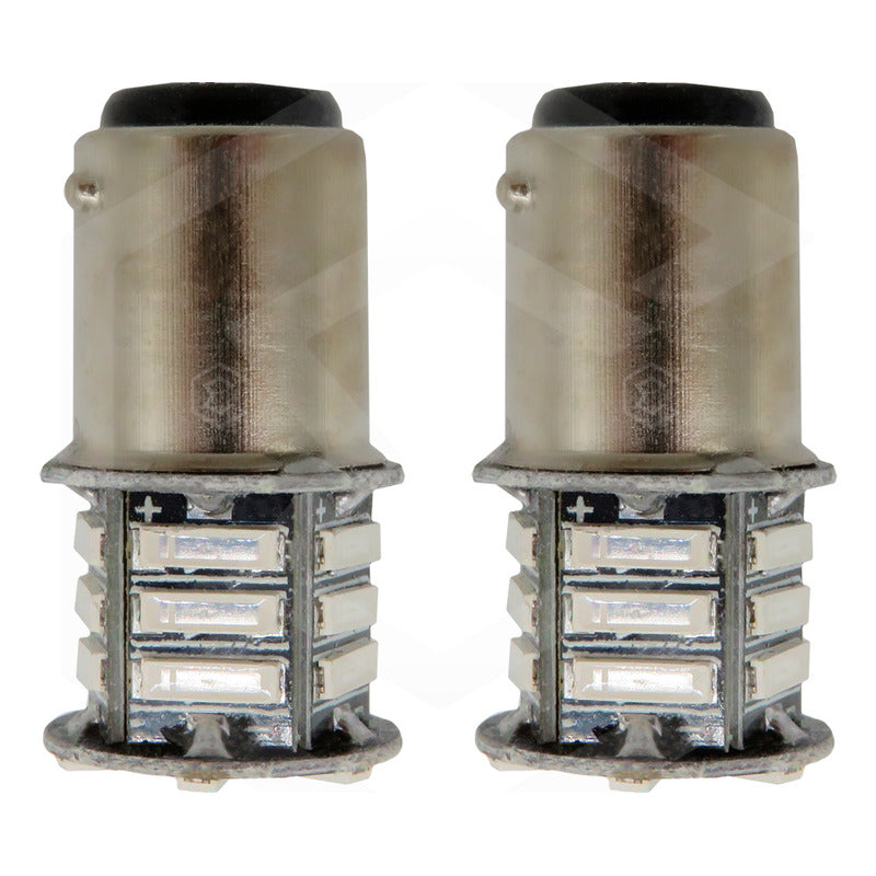 Par 2 Focos 3157 1156 1157 7440 7443 1176 21 Leds Estrobo