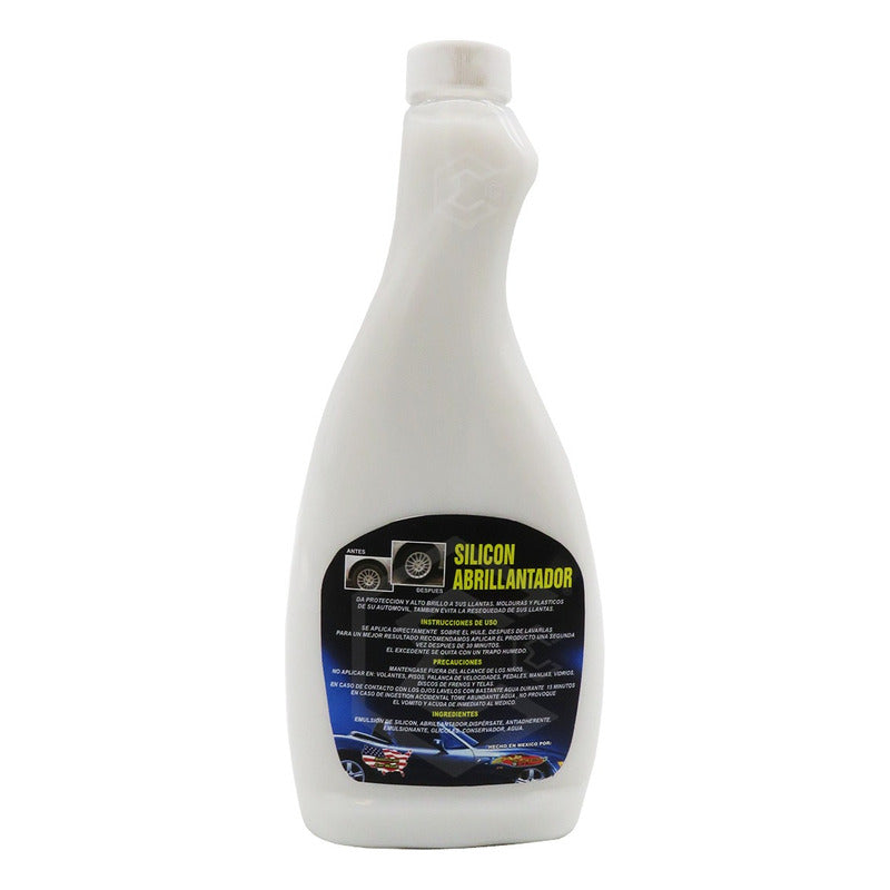 3 Silicón Abrillantador De Tableros Y Llantas Brillo Intenso Beige