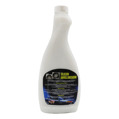3 Silicón Abrillantador De Tableros Y Llantas Brillo Intenso Beige