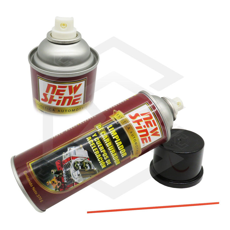 2 Limpiador De Carburador Carbuclean Cuerpo De Aceleracion Transparente