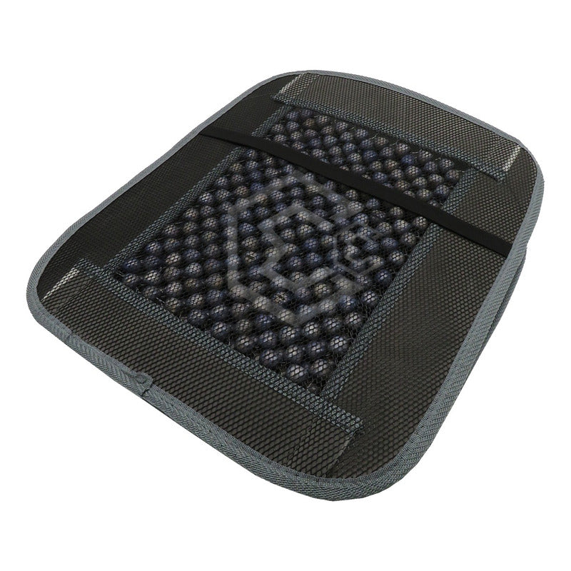 Respaldo Universal Asiento Bolitas De Madera Color A Elegir