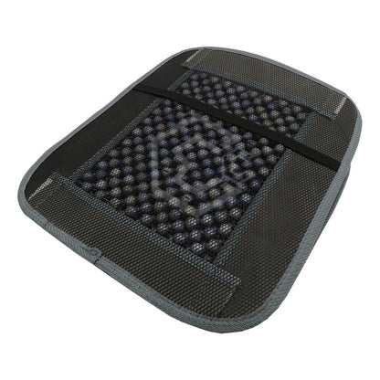 Respaldo Universal Asiento Bolitas De Madera Color A Elegir