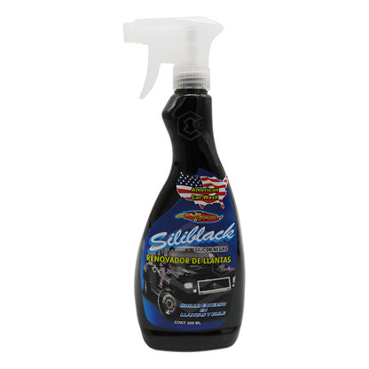 Renueva Y Protege Llantas Hules Plásticos Molduras 600ml Negro