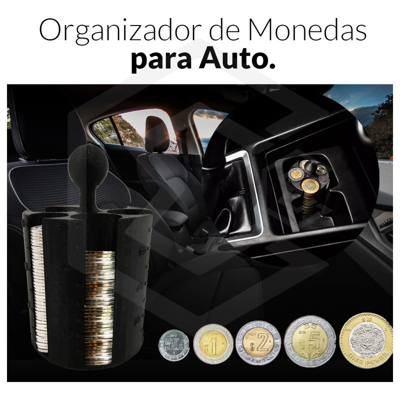 1 Porta Monedas Porta Vasos Auto Con Contador Taxi Uber Didi