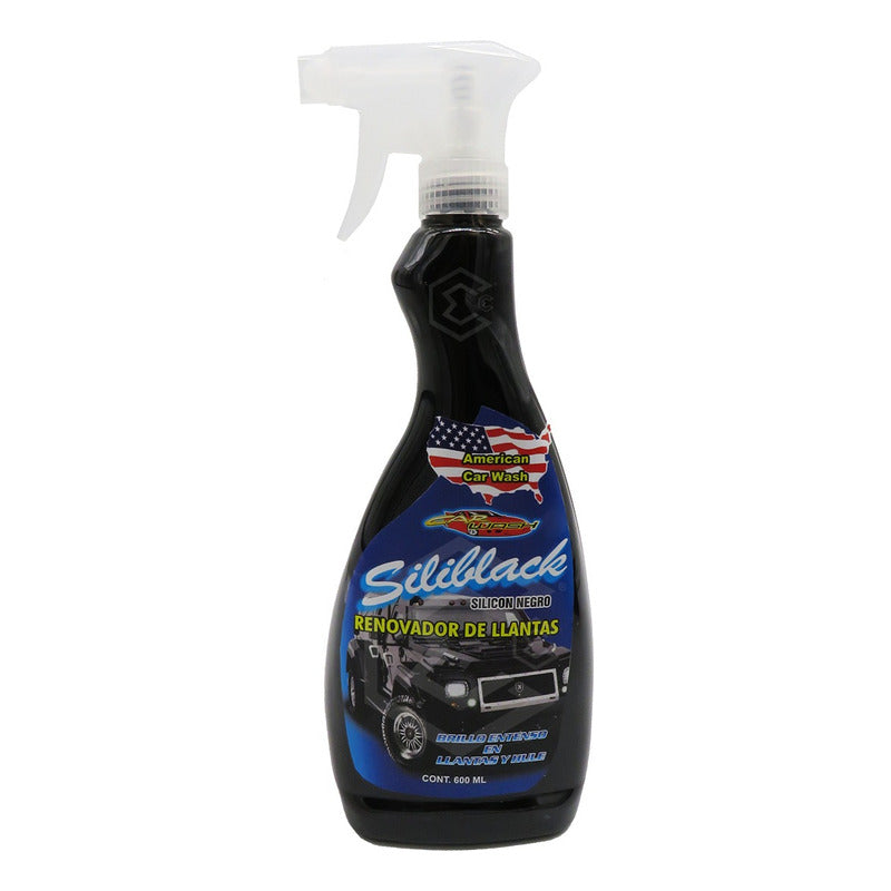 2 Renueva Y Protege Llantas Hules Plásticos Molduras 600ml Negro