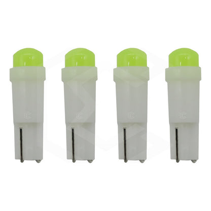 Kit 4 Focos 1 Led Pellizco T5 2721 Tablero Cluster Tipo Vela