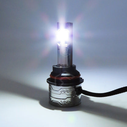 2 Focos 9004 48 Led Csp Nitrogeno Zinc Alta Y Baja 22,000lm 9004