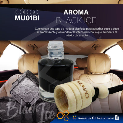 2 Aromatizante Colgante Botella 8ml Auto Casa Ambiente Mumao