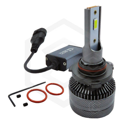Kit Focos 9005 12led Csp 9-30v 33.5w Reales Alta Baja 8000lm 9005