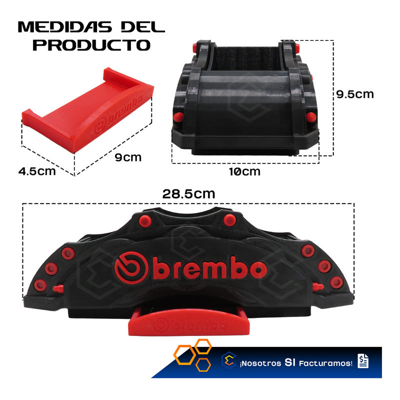 Porta Lápices Organizador Escritorio Brembo Caliper 3d Petg