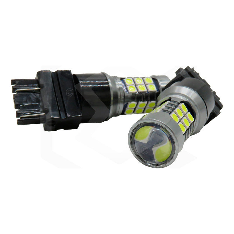 2 Focos 27 Led 1156 1157 3157 7440 7443 No Error Stop Cuarto