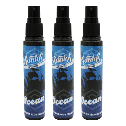 3 Aromatizante Botella Spray Liquido 60ml Auto Casa Ambiente
