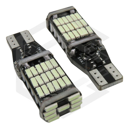 2 Foco De Pellizco Led T15 W16w T16 921 Canbus Para Reversa