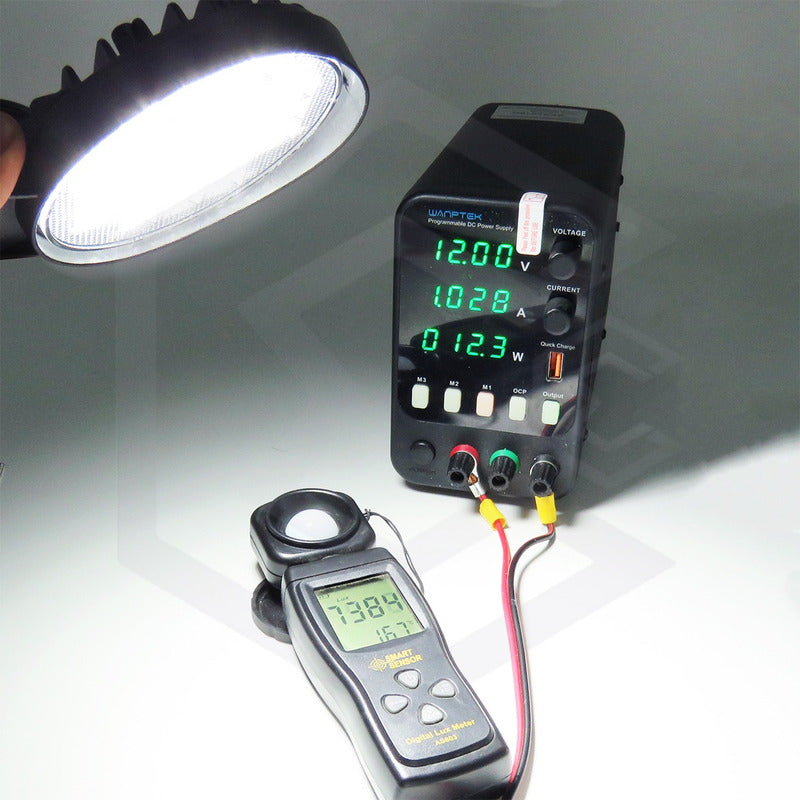 Par De Faros 24 Leds 9-30v 72w Blanco/ambar 5 Funciones