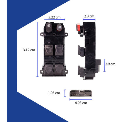 Control Maestro Vidrios Honda Civic 2006 07 08 09 10 2011