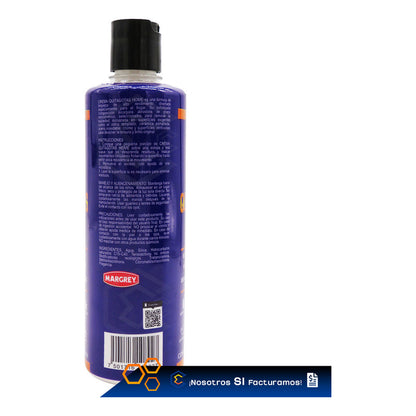 12 Crema Quita Gotas Vidrio Casa Hogar Premium 500ml Margrey Beige