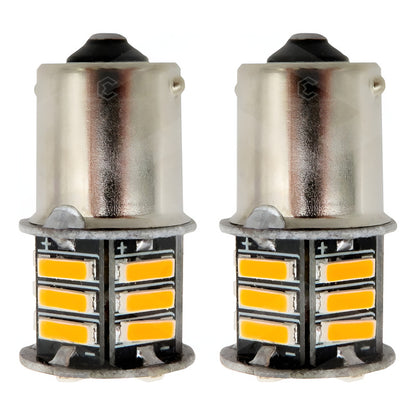 10 Focos 1156 21 Leds 1 Polo Con Estrobo Patas Parejas 12v