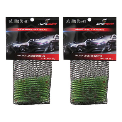 2 Aromatizante Para Auto Desodorante Perla Casa Oficina 25gr