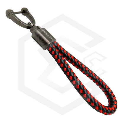 Llavero Para Moto Ducati 100% Piel Monster Diavel Panigale