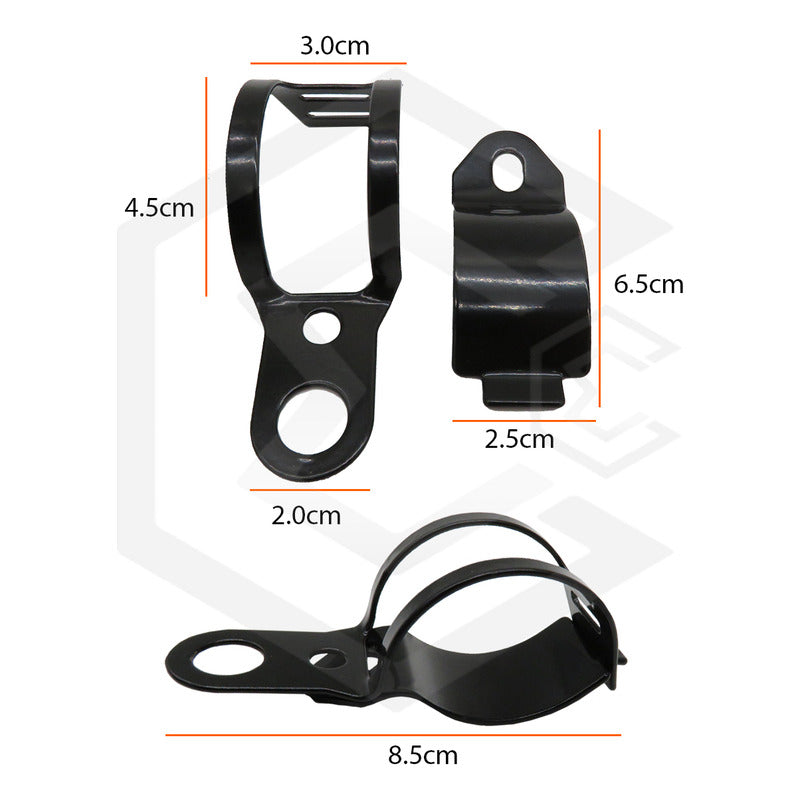 Soportes Para Direccionales O Faros Auxiliares Metal Moto