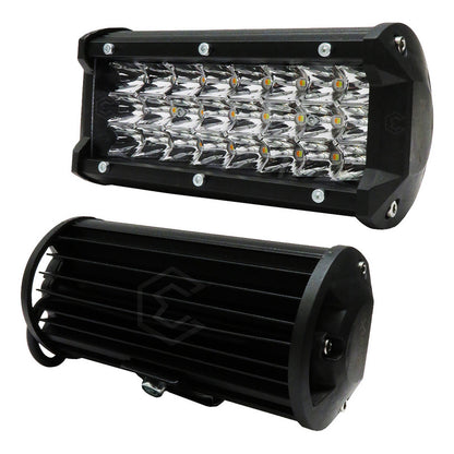 Faro Barra 48 Hiper Led Aux Bicolor Fijo Estrobo 6'' 12-24v