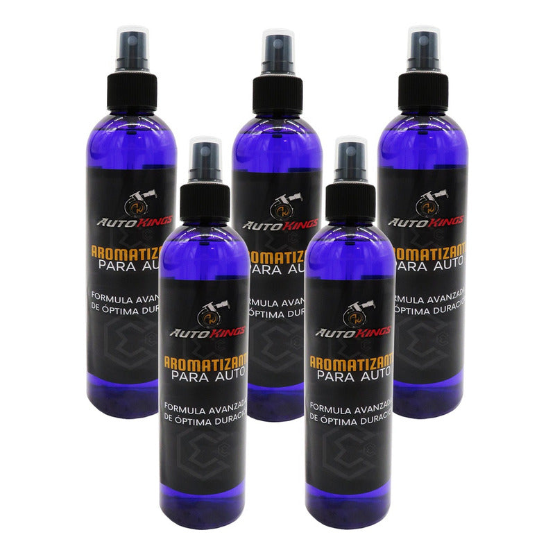 5 Aromatizantes Auto Desodorante Liquido Casa Oficina 270ml