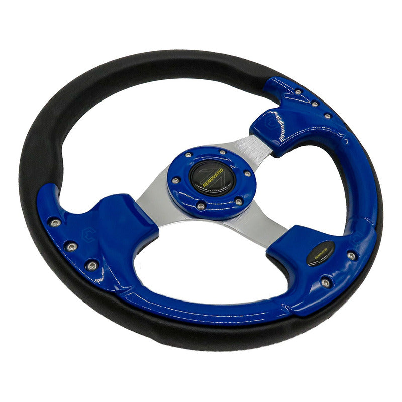 Volante Deportivo Universal De Metal Con 8 Pernos 320mm