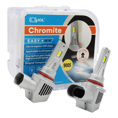 Kit 2 Focos 9005 12 Led Csp Chromite Alta Baja 31.8w 8,000lm 9005